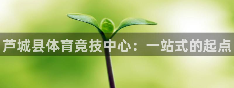 芦城县体育竞技中心：一站式的起点